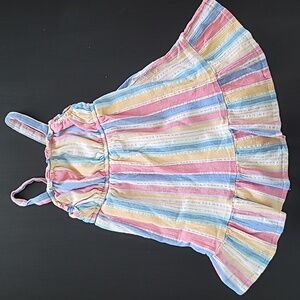 Epic Threads colorful striped dress sz 2T